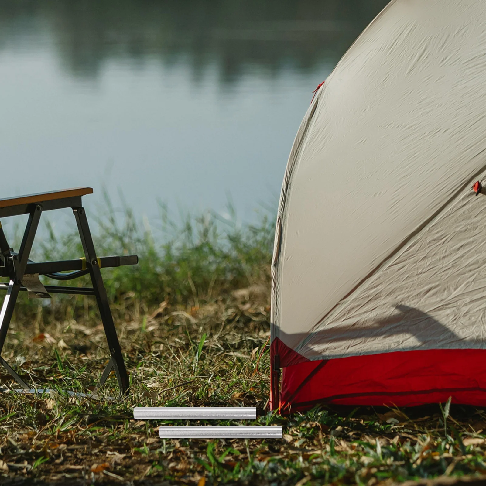 Трубы из алюминиевого сплава для ремонта палатки 4 шт.