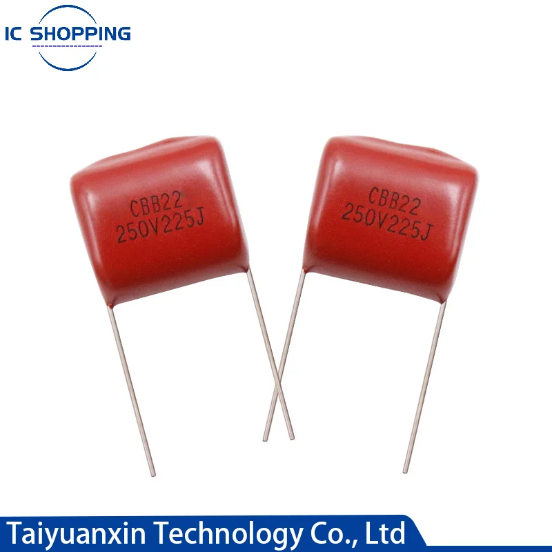 20PCS CBB22 250V225J 2.2UF P15 P20 Pitch 15MM 20MM Polypropylene film capacitor | Capacitors