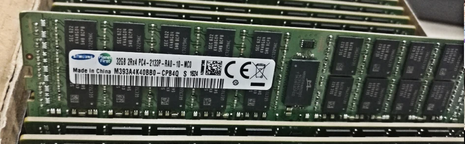 

RAM 32G 2RX4 PC4-2133P 2133 DDR4 ECCREG server memory stick 32G