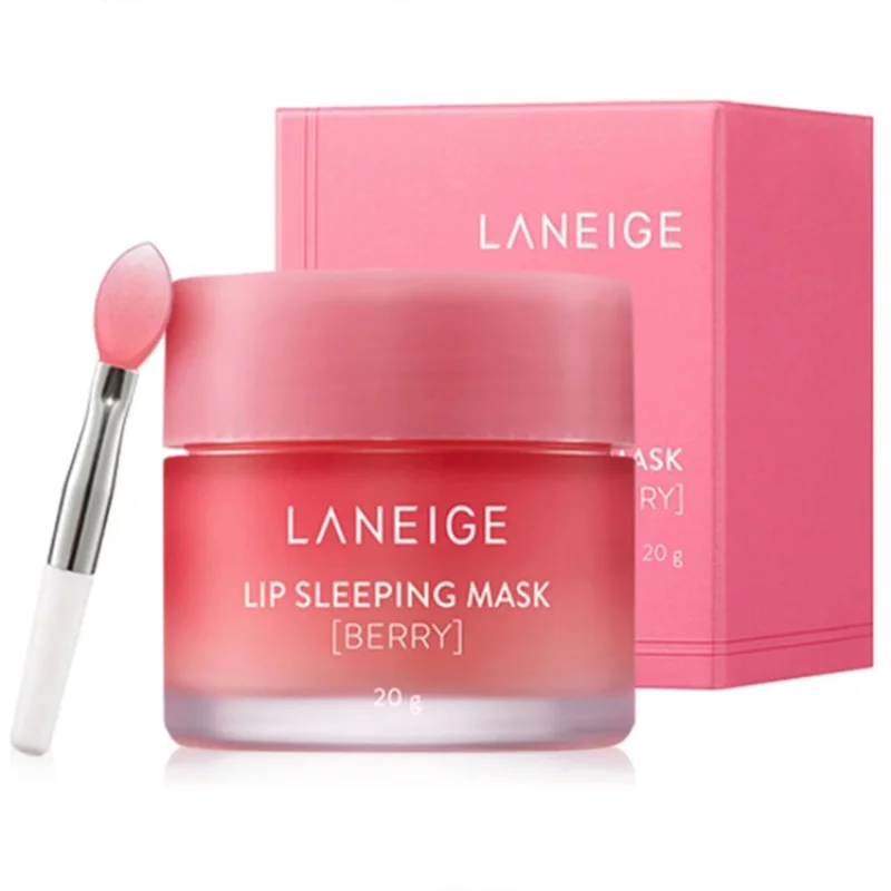 

Korea Lip Mask Lip Sleeping Mask 20g Night Face Moisturizer Lip Gloss Bleach Cream Lip Balm Strawberry Skin Care
