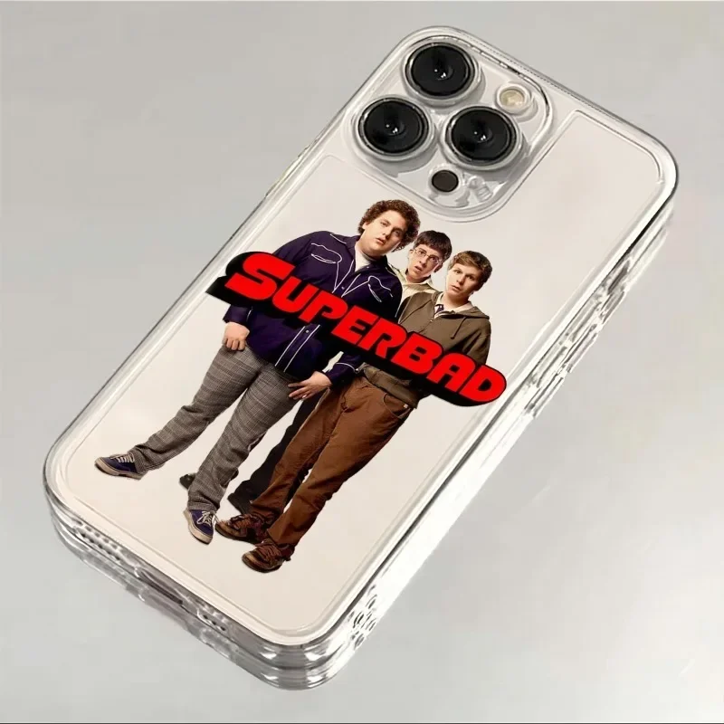 Фото Прозрачный мягкий чехол Mclovin Movie Superbad для iPhone 17, 16, 15, 14, 13, 12, 11 Pro Max, Mini, 16E, 7 Plus №4