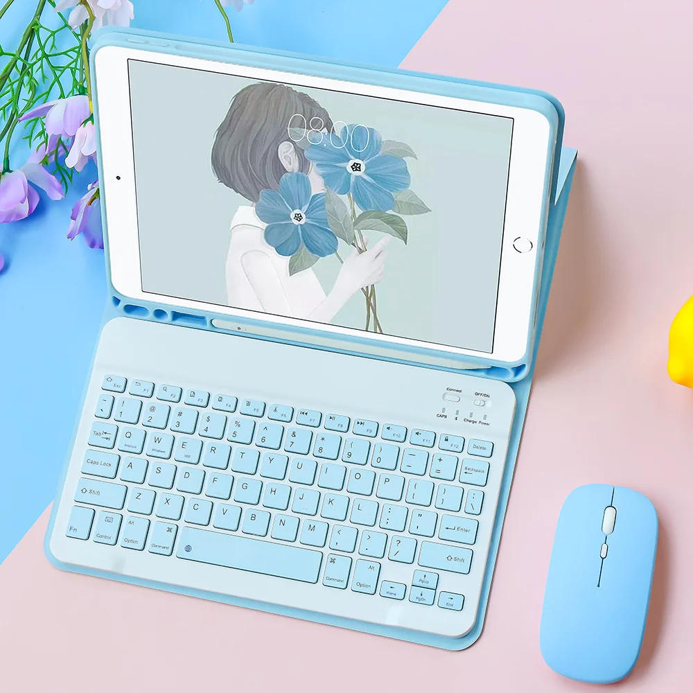 

Волшебная сенсорная клавиатура для iPad Air 4 Чехол 2020 ipad Pro 11 Чехол-Карандаш s 2021 10,2 9 8 поколения Mini 6 10,5 9,7 5th