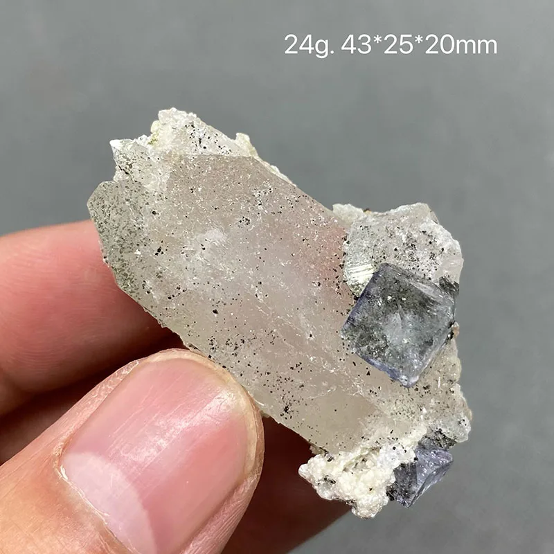 

100% Natural China Yaogang Xian Fluorite Crystal Rough Quartz