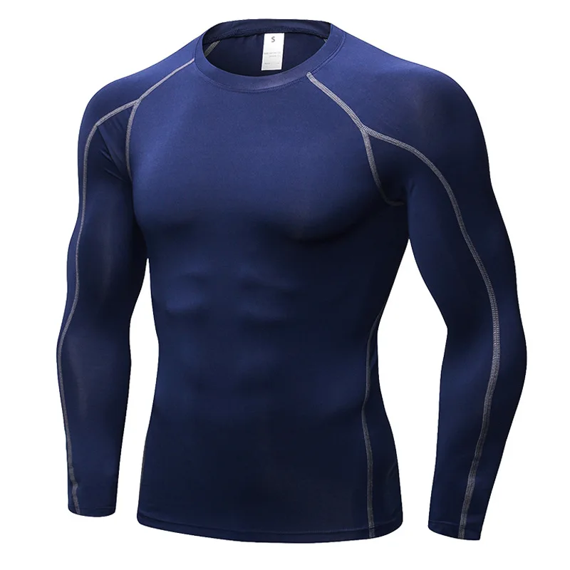 

Cody Lundin Men Custom Logo T-shirts Compression Tight Thermal Blouse Long Sleeve Breathable Bodybuilding Base Layer T-shirt