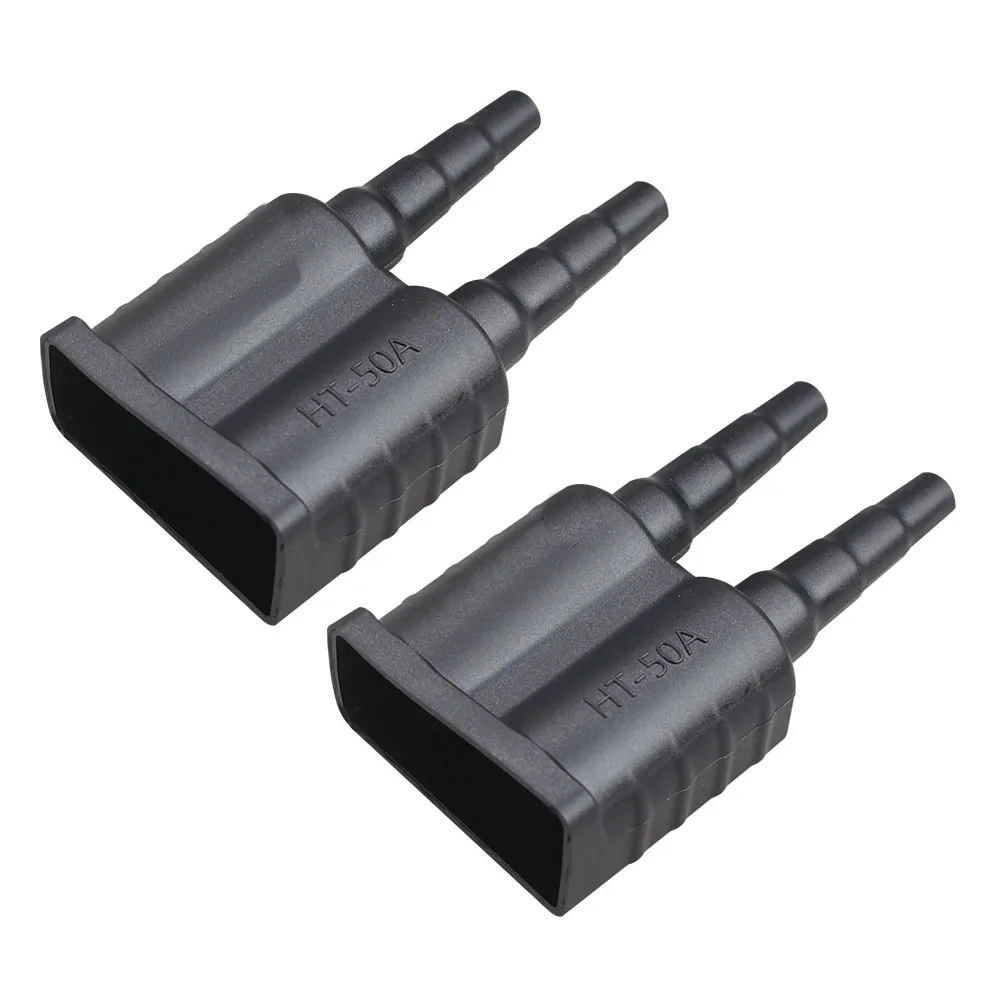 Купи 2PCS 50A 600V Waterproof Sheath Dustproof Flat Card Slot Cable Connector PVC Connector Dust Cover for Anderson Connector за 182 рублей в магазине AliExpress