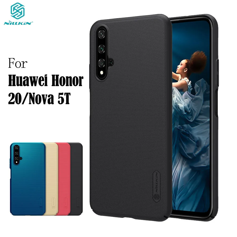 

For Huawei Honor 30S 30 20 Case Honor 30 Pro+ 20 Pro Cover Nillkin Frosted Shield Hard PC Back Cover Case For Huawei Nova 5T