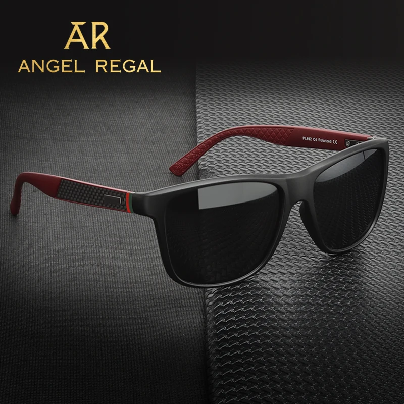 

Vintage Brand Polaized Sunglasses Men Gucci Frame Carbon Fiber Temple Design Sunglass Polaroid UV400 Protection Women Eyewear
