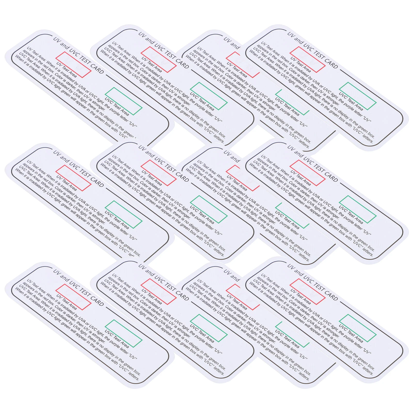 

Box Uv Box Box Box Box Indicator Waterproof UV Device UVA Light Effect Cards Papers Discoloration Detection