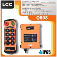 lcc q808 double speed crane remote control manufacturer 433mhz wireless industrial crane remote control switch