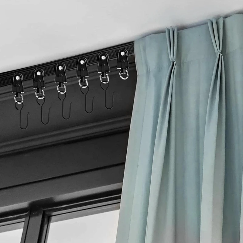 1/2/3/4/5 метровая потолочная направляющая для окон занавески душа перегородки