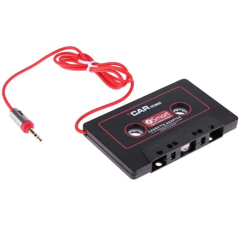 iSmart автомобильный кассетный адаптер 3 5 мм AUX аудио конвертер для телефона CD-плеер