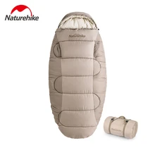 Naturehike Winter Sleeping Bag Ultralight Cotton Sleeping Bag Machine Washable Lightweight Sleeping Bag Camping Sleeping Bag