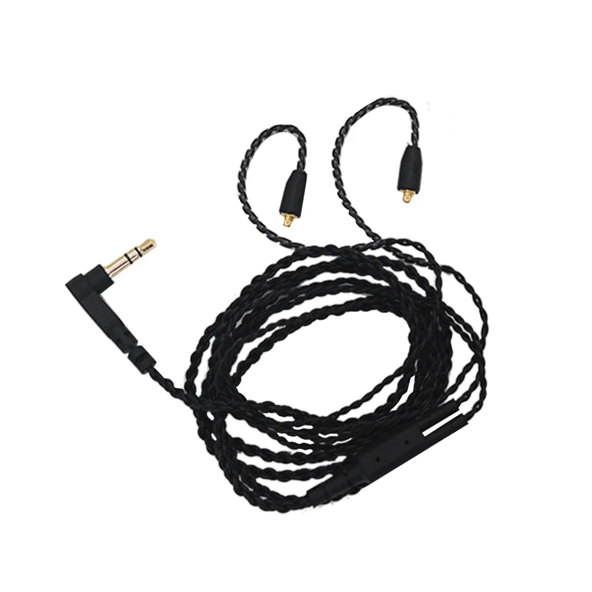 

3.5mm MMCX Cable Cords for Shure SE215 SE315 SE535 SE846 Earphones Tangle-Free Audio Devices Wires