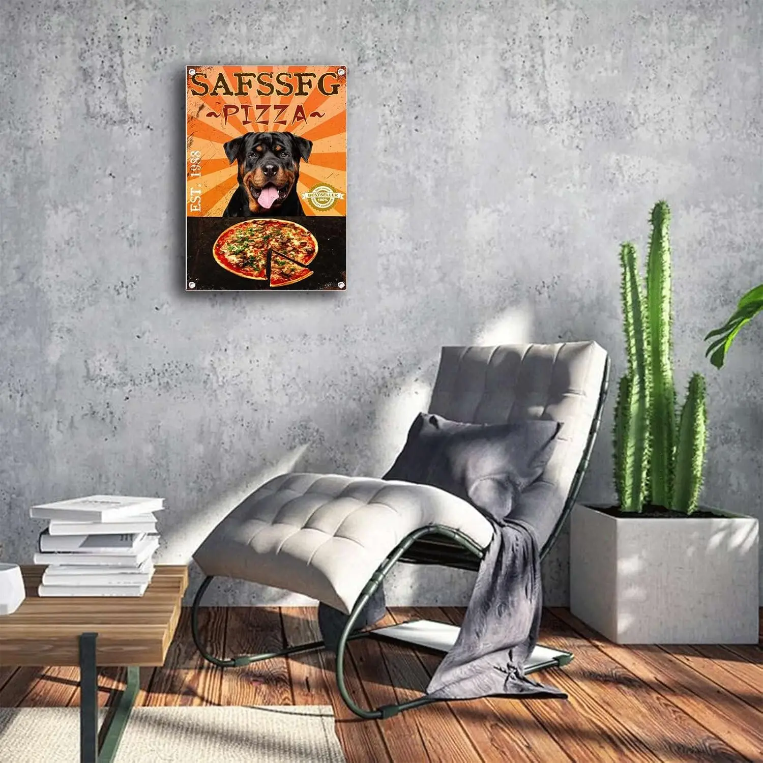 Tn Sgn Metl Logo Ретро Pzz для Rottweler Compny Wll rt Декор 8x12nch