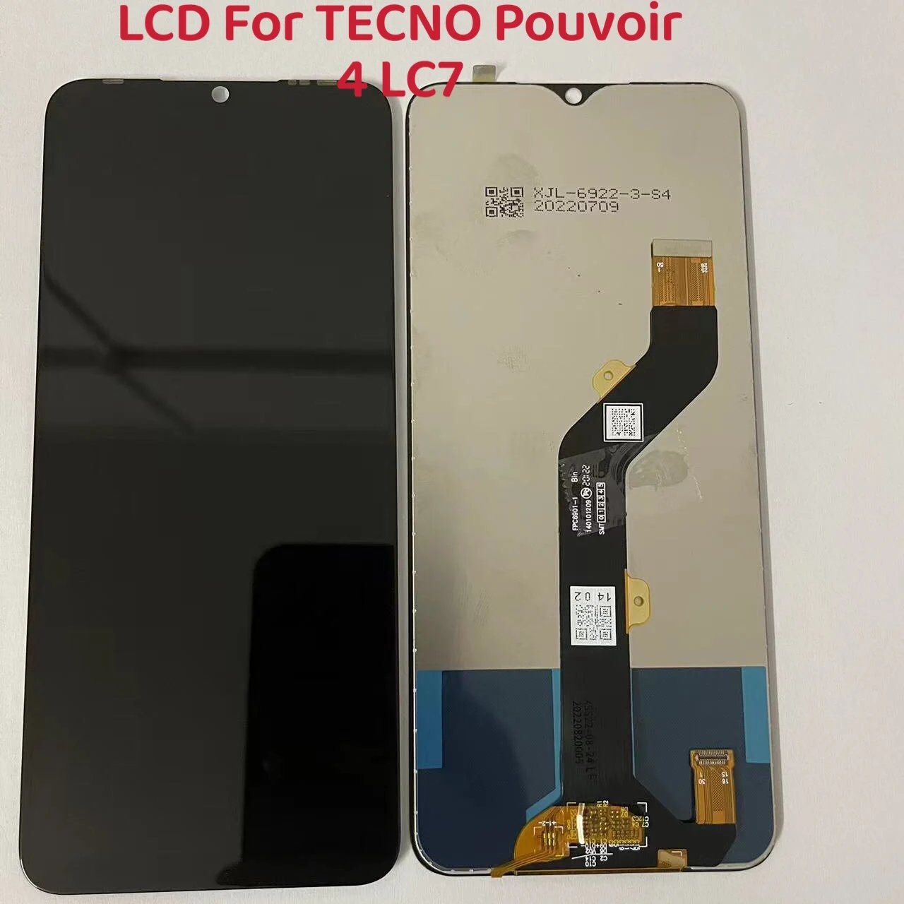 

10 PCS/Lot 100% Original 7.0" LCD Pantalla For Tecno Pouvoir 4 LC7 LCD With Sensor Touch Screen Panel Digitizer Full Assembly