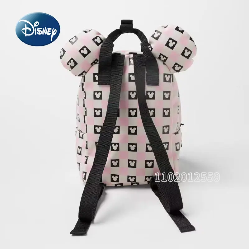 Disney Mickey New Children's Backpack Cartoon Cute Children's School Bag Large Capacity Girls' Backpack High Quality Fashion
