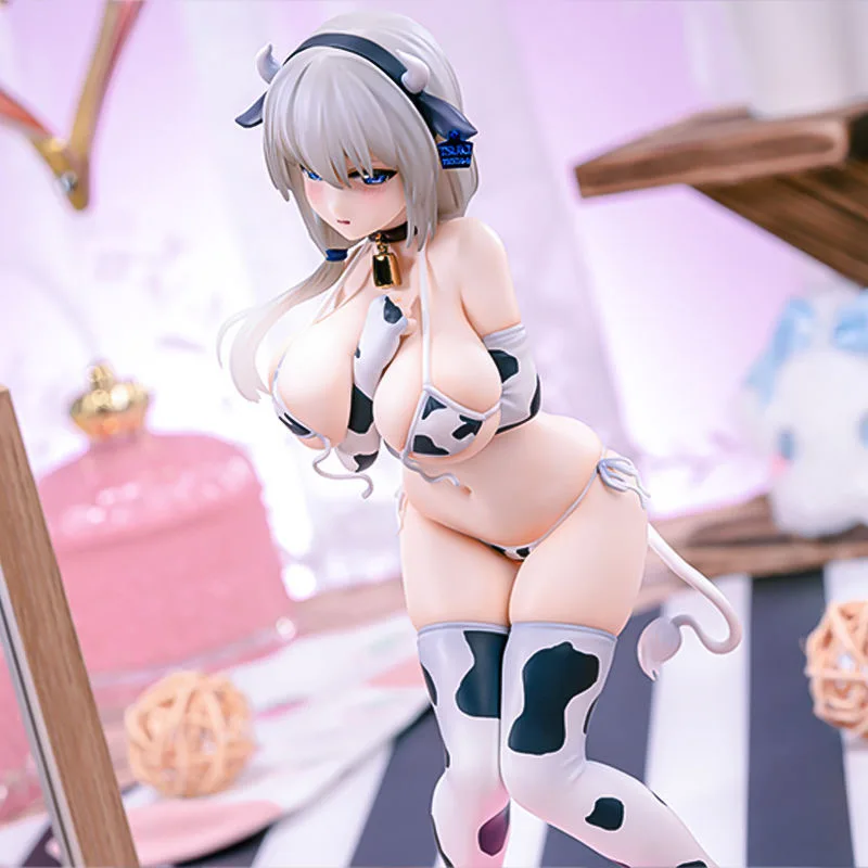 22 см Uzaki-Chan Wa Asobitai Аниме Фигурка Uzaki Hana Сексуальная Девушка Tsuki Статуя из ПВХ Модель
