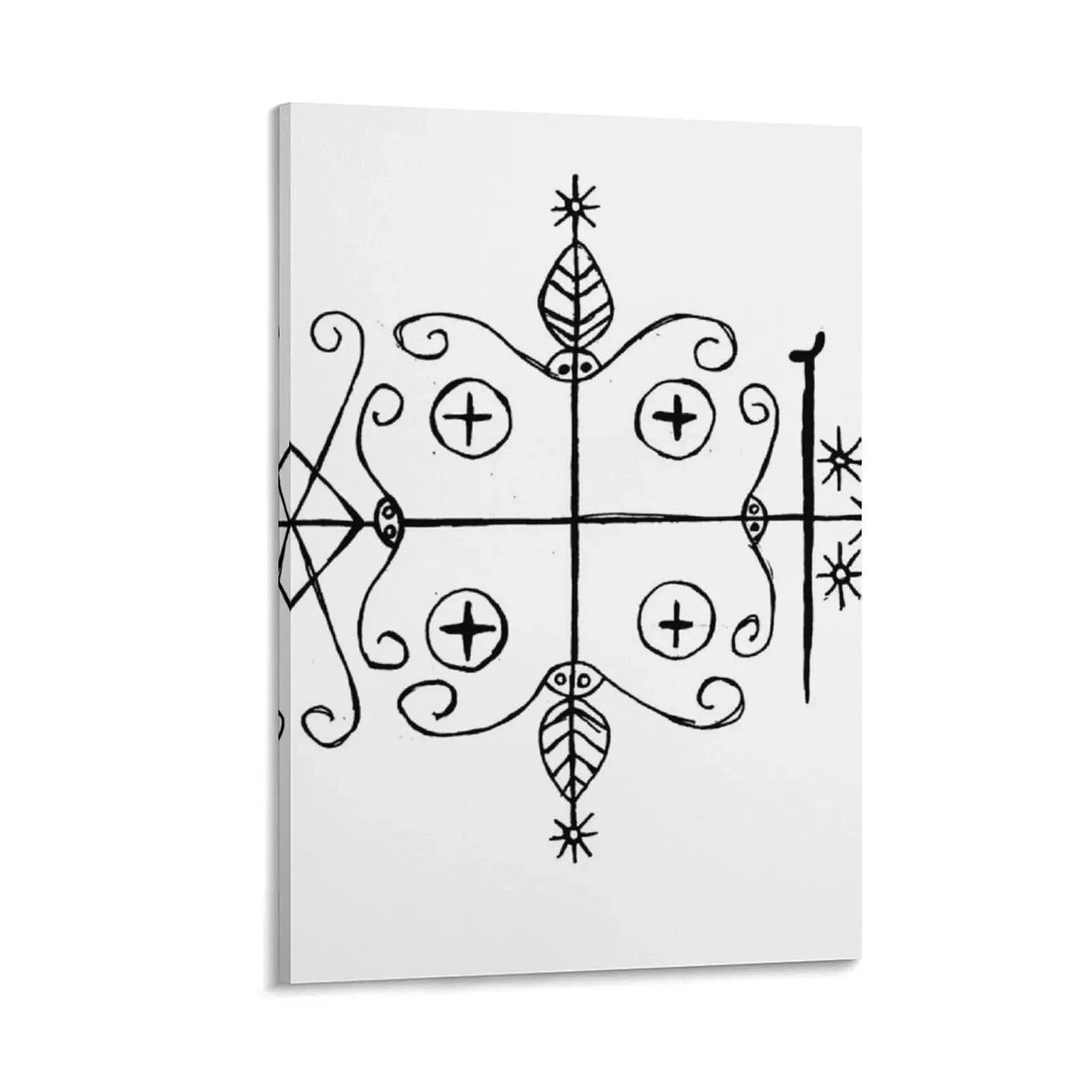 Papa Legba Voodoo Veve Холст Картина декоративные картины для гостиной Украшение дома