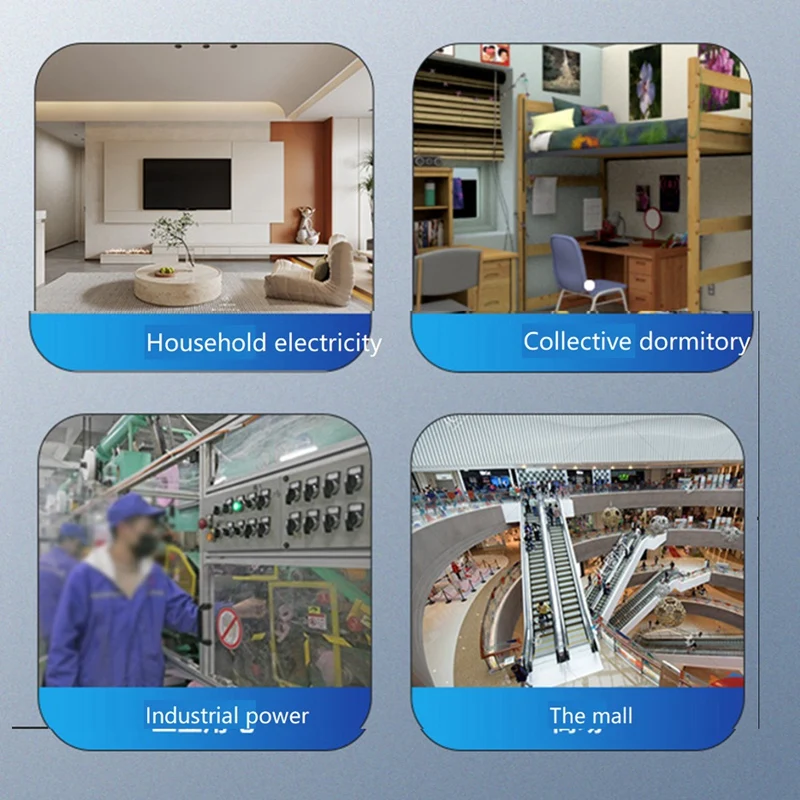 Смарт-Утечка заземления 63A TUYA Wifi защита от перенапряжения реле цепи таймер