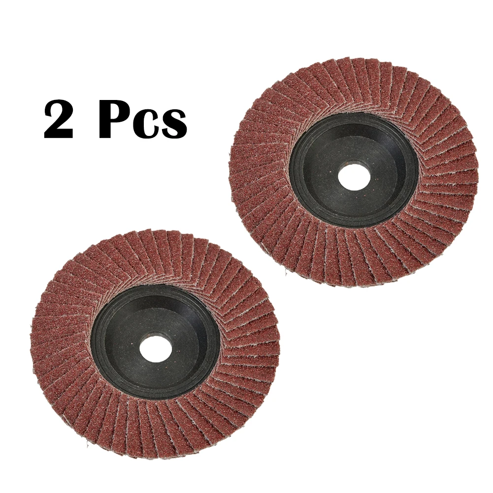 

2pcs Flap Sanding Discs 115mm 4.5Inch 60Grit Grinding Wheels Blade For Angle Grinder Abrasive Tool Sanding Disc Flap Discs Wheel