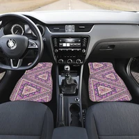 pink tribal ethnic aztec boho chic bohemian pattern car floor mats set front and back floor mats for car car accessories