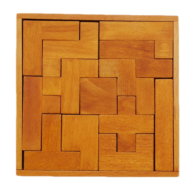 

Wooden Block Brain Teaser Jigsaw Puzzle Early Educational Toy Kids Birthday Gift Children Early Educational Toys Brain Games