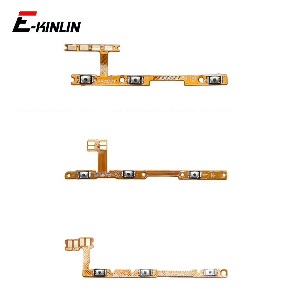 

Mute Switch Power Key Parts For XiaoMi Redmi Note 12S 12 Pro Plus Discovery Speed 4G 5G ON OFF Volume Button Control Flex Cable