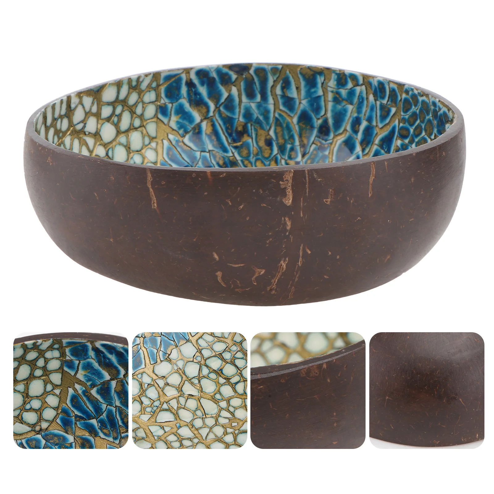 

Bowls Bowl Fruit Serving Tray Holder Jewelry Wooden Soup Shell Dish Candy Storage Cooking Organizer Snacks Noodles Cereal Round