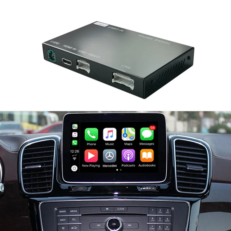 

Road Top Carplay Module Car Video Interface Carplay For Mercedes Benz GLE GLS 2016-2018 NTG5.0 Carplay Box And Android Auto Box