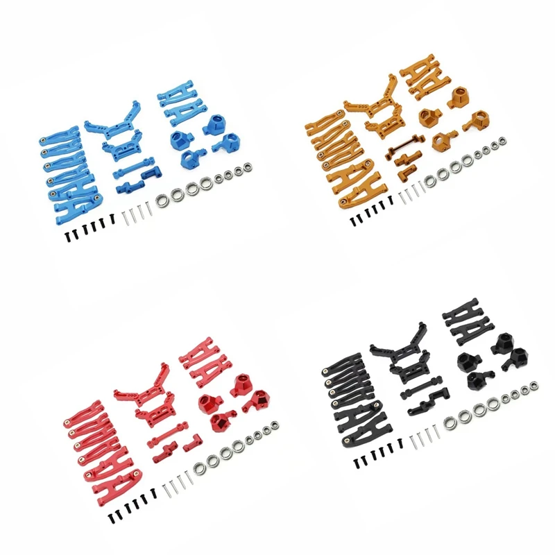 

Металлический рулевой стакан, верхний нижний поворотный кронштейн для SG 1603 SG1603 SG1604 UD1601 UD1602 UD1603 1/16, Радиоуправляемая машинка