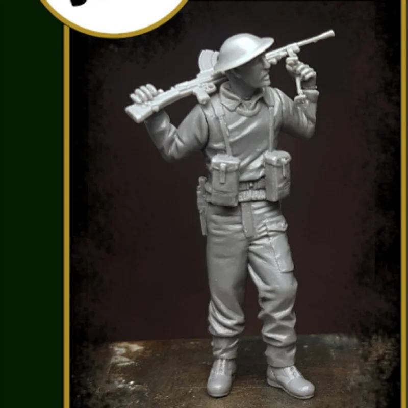 

Масштаб 1/35, фигурка из смолы в сборе, модель британской армии Второй мировой войны, солдат, сцена, макет GK, мини, несобранные и неокрашенные и...