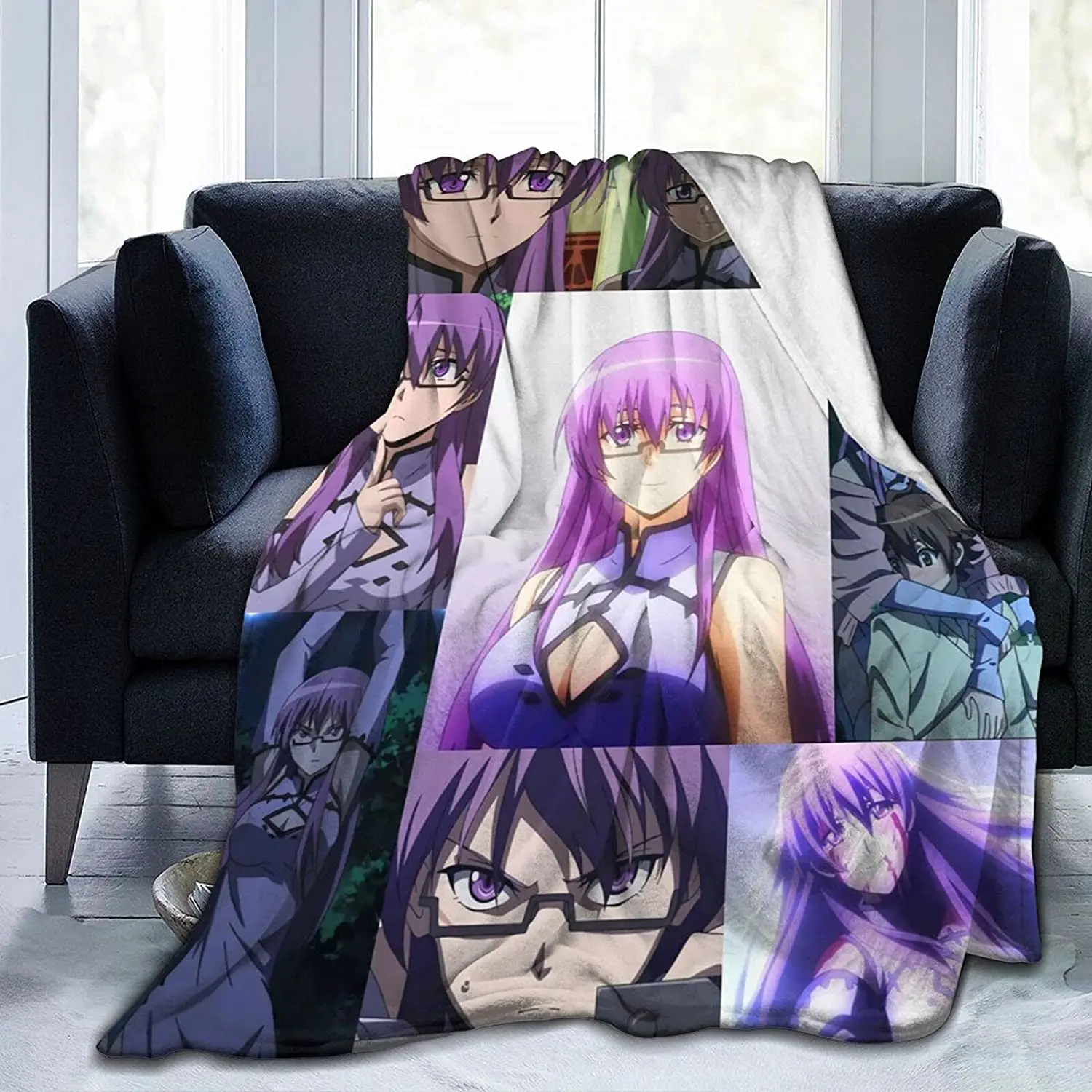 

Sheele Fluffy Soft and Comfortable Blanket, Anime Warm Embrace of Sympathy