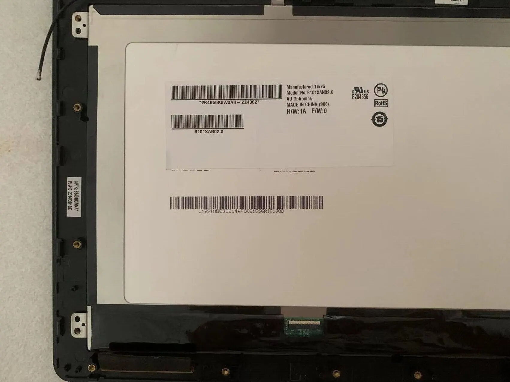 ЖК-дисплей со светодиодной подсветкой и рамкой для Asus Transformer Book T100TAF T100TAM T100TAC Φ T100T