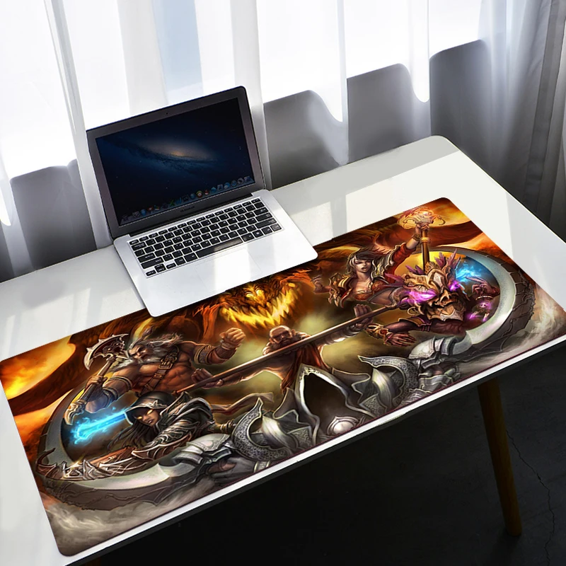 

Computer Table Keyboard Anime Large Laptop Gaming Pc Mause Pad Gamer Accessories Desk Mat Diablo Mousepad Mouse Carpet Deskpad