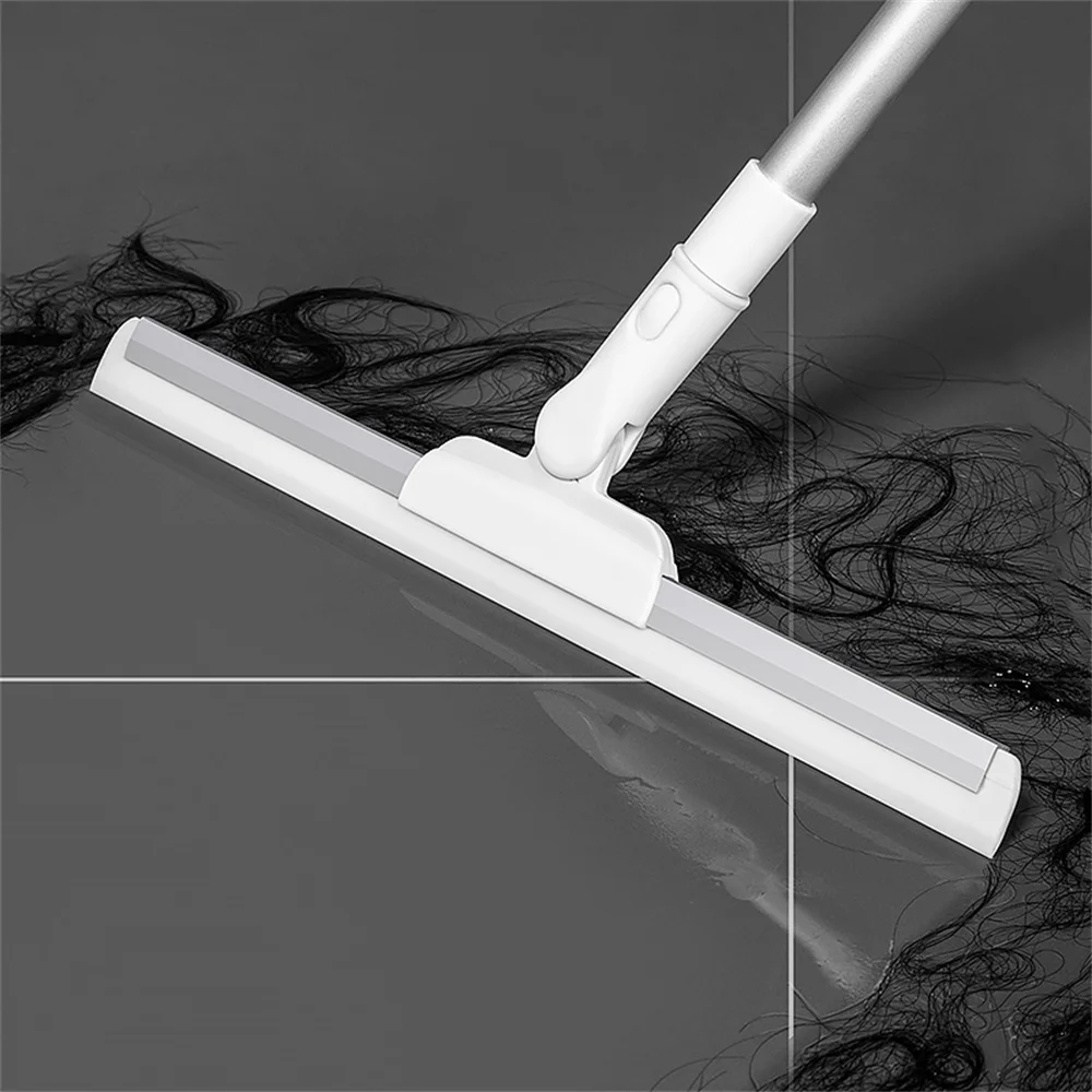 

Domestic Durable Ground Scraper Adjustable Floor Wiper Broom Floor Cleaning Wiper Telescopic Rod Wiper Household Floor Cleaning