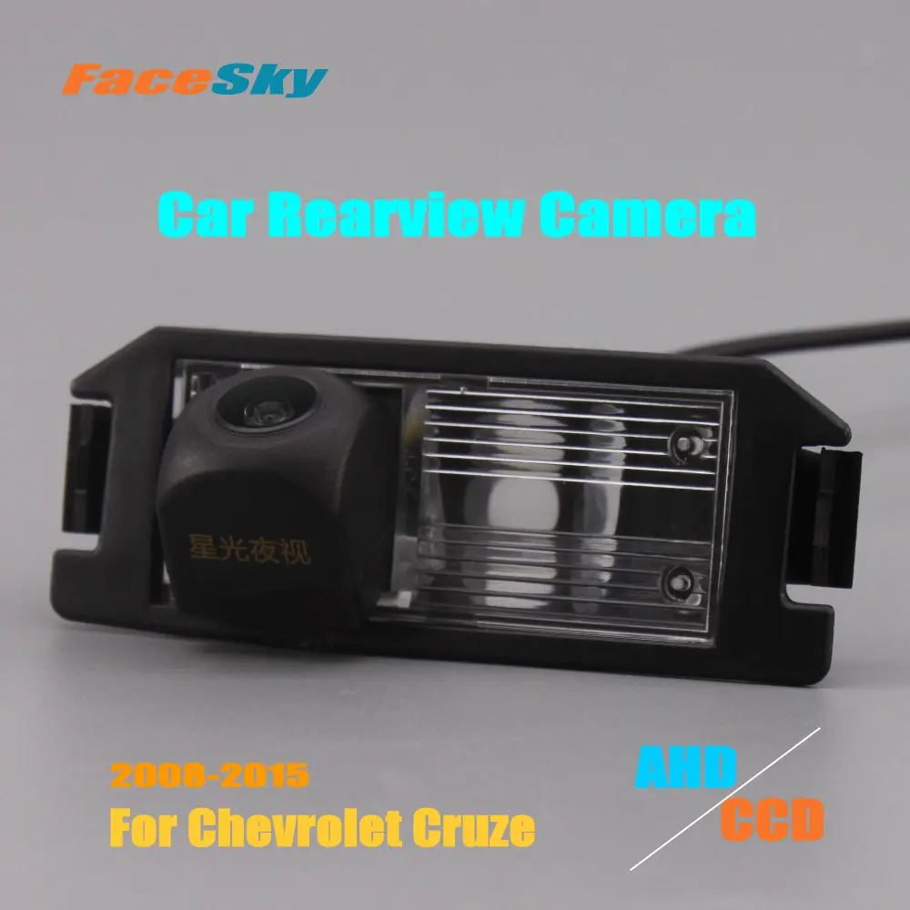 

FaceSky Car Rearview Camera For Chevrolet Chevy Cruze J300 Hatchback 2008-2015 Rear Back Dash Cam AHD/CCD 1080P Accessories