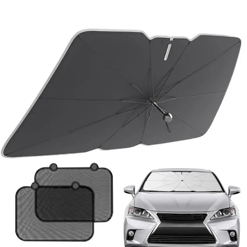 

Car Sunshade Umbrella Car Sun Shade Protector Car Windshield 360 Degree Adjustable Foldable UV Ray Reflector Auto Front Window