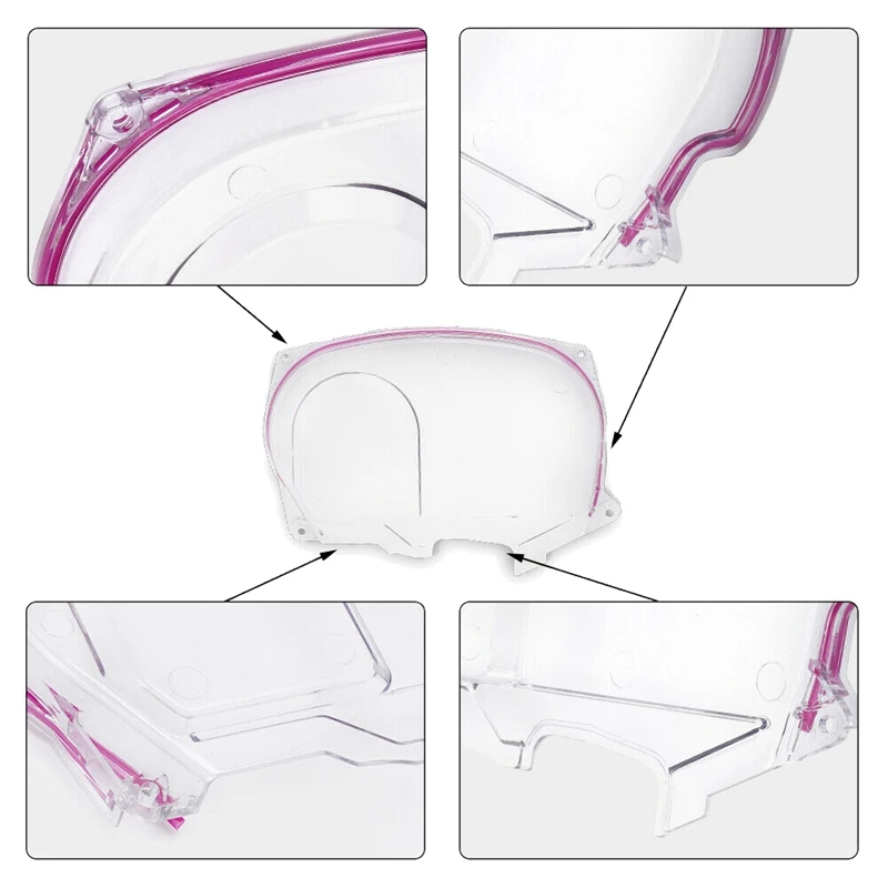 Прозрачная крышка ремня ГРМ для Mitsubishi Lancer Evolution EVO 9 IX Mivec 4G63 05-07