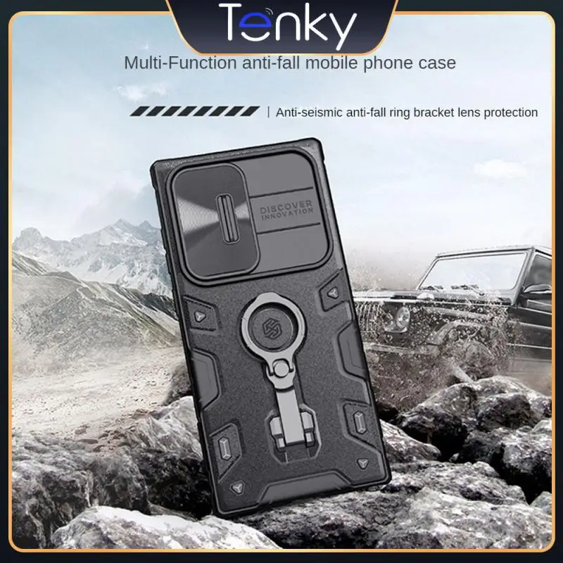 

Mobile Phone Shell Non-slip Product Material Ep Phone Back Cover Protection Creative Scratch-resistant Ring Phone Case 140.00g