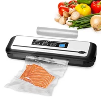 inkbird vacuum food sealer with moist dry modes automatic sealing machine for meat fruits nuts preservation with built in cutter