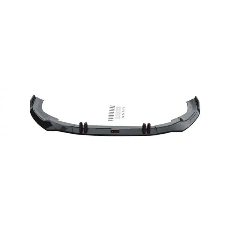 

Carbon Fiber Pattern ABS Material Front Lip For Audi A4 B9 2020 2021 2022 3-Piece Type Bumper Splitter Spoiler Wind Knife
