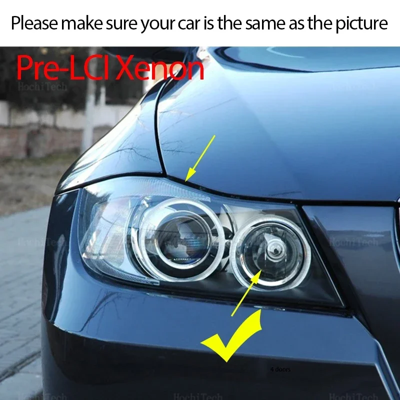 20 Вт 6000K фотолампа для BMW E90 E91 3 Series 320 325i 328i 335i 2004-2008