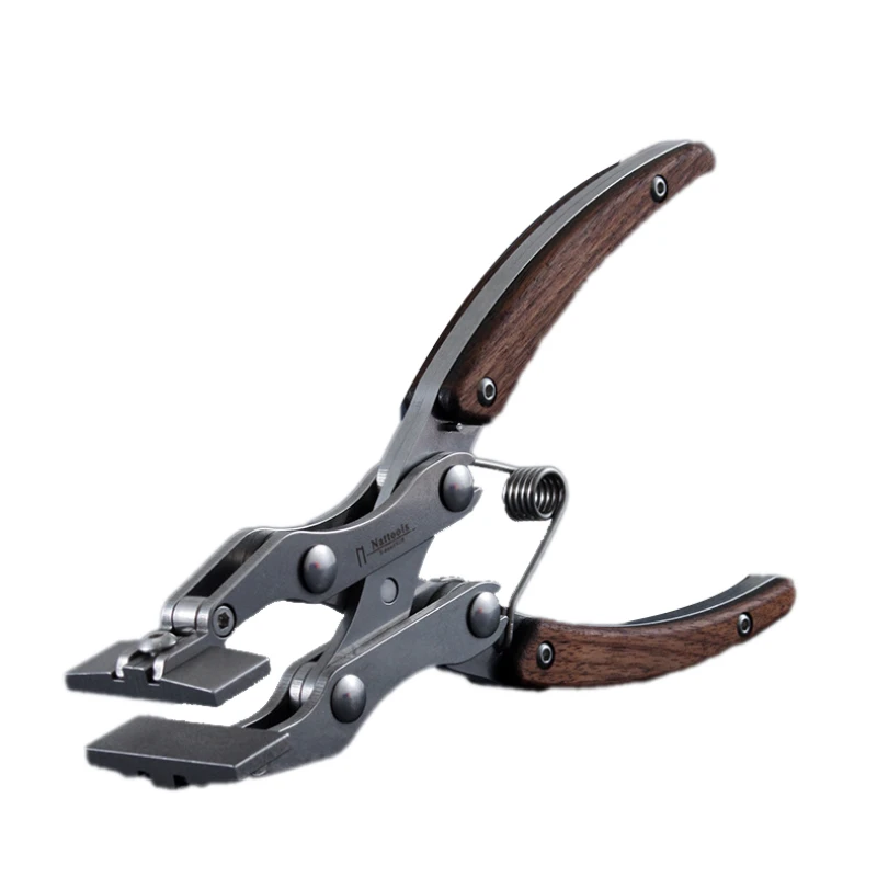 

Leather Flat Pliers Stainless Steel Professional Parallel Pliers Handmade DIY Craftsman LeatherCraft Tools