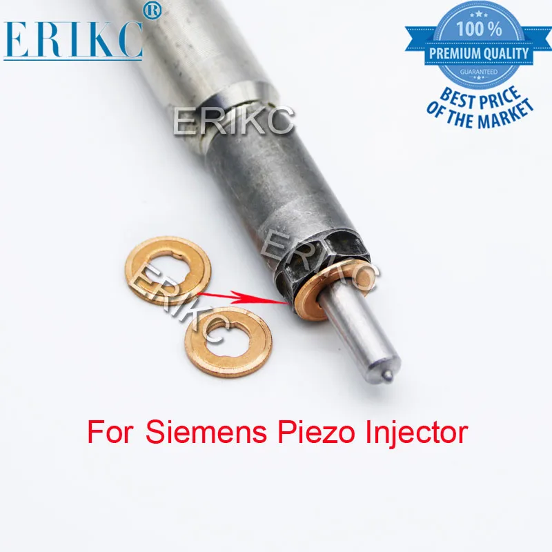 

ERIKC Common Rail Injector Base Copper Washer E1023603 2mm Nozzle Copper Gasket Heat Shield For Siemens Piezo Diesel Injection