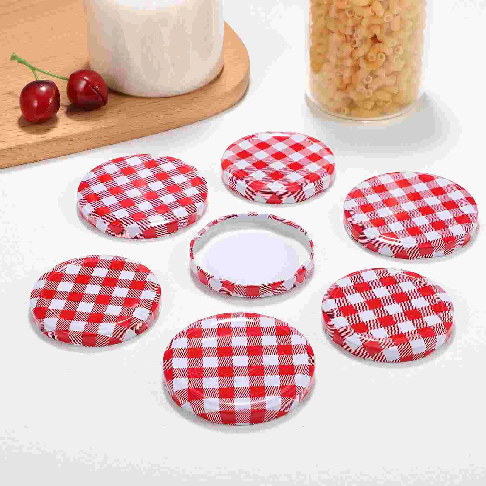 12 шт. красная крышка для банок Mason питья консервные крышки уплотнительная