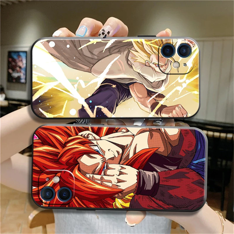 

Japan Anime Dragon Ball Funda Phone Case For iPhone 11 13 12 Pro Max 12 13 Mini X XR XS MAX SE 2020 7 8 6s Plus Celular