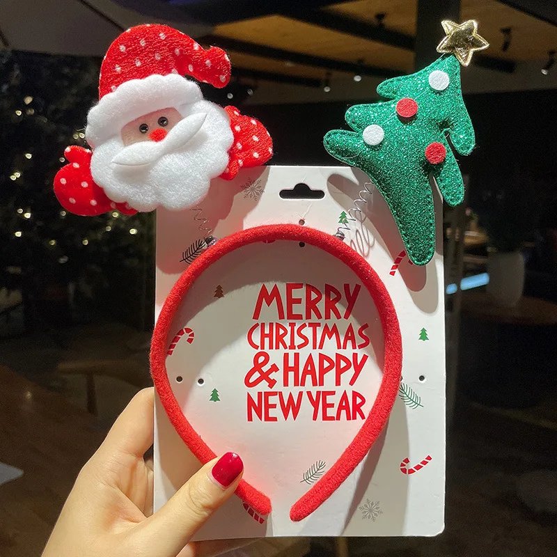 

Рождественская повязка для волос с рогом оленя