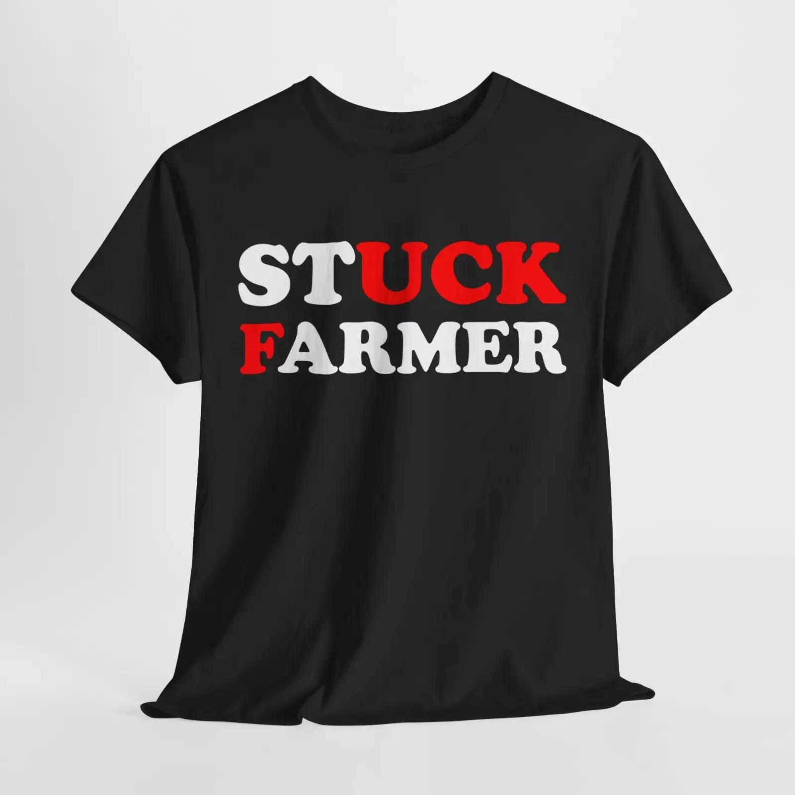 Stuck Farmer T-Shirt A F*ck Starmer Tee Funny Anti Labour t shirt American English printed niche