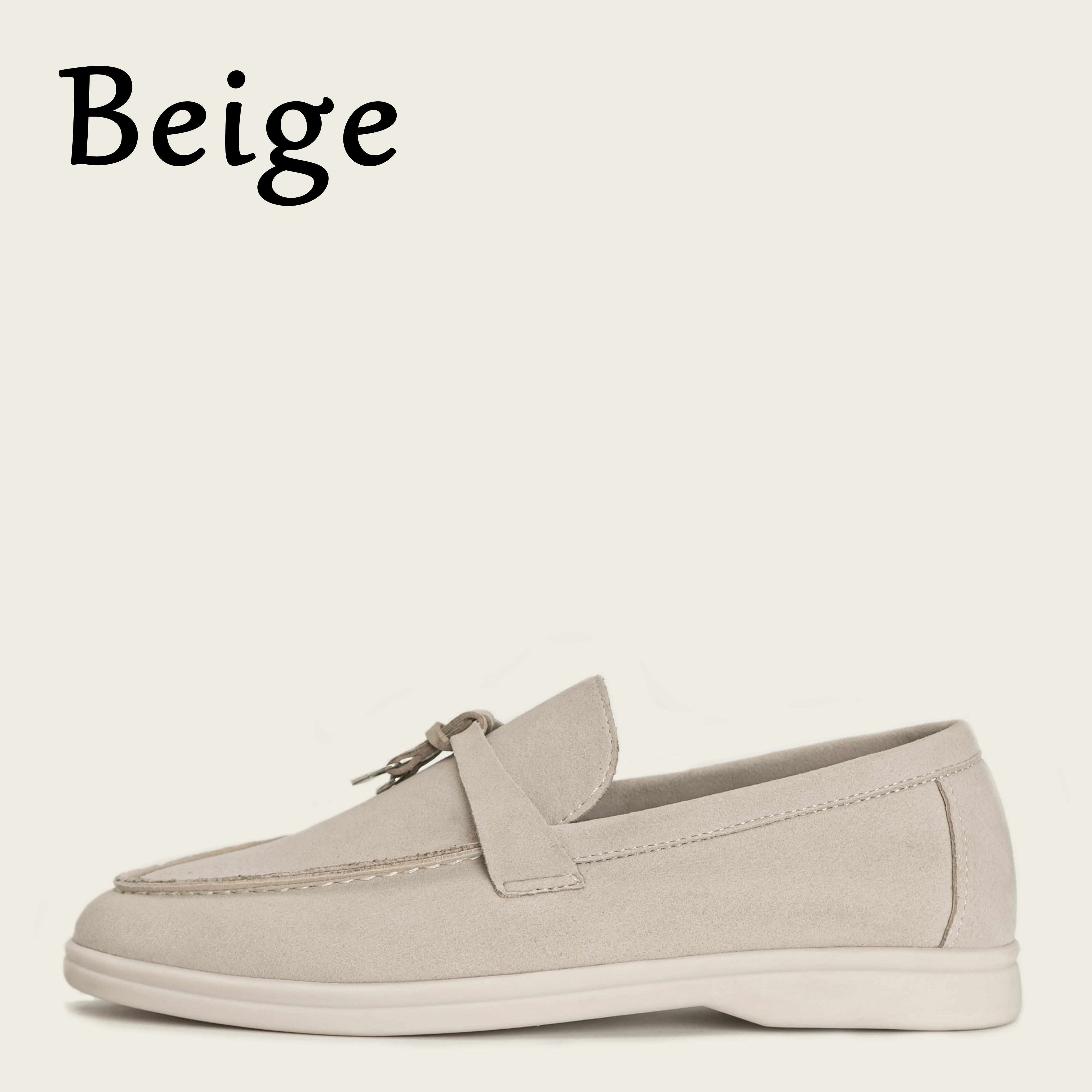 Women Loafers Big Size 33-45 Summer Moccasins Tassel Metal Lock Slip On Causal Mules Female Slip-On Flat Shoes Leather