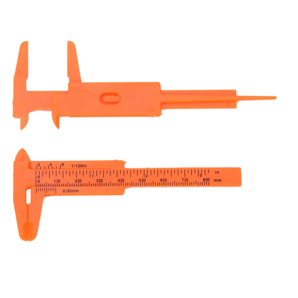 

80MM Length Vernier Caliper Mini Vernier Calipers 1 Mm/mini Ruler Micrometer Gauge S Plastic Measuring Tools
